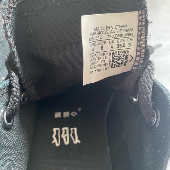 chuck taylor all star mono canvas low top sneaker! - Picture 4 of 4